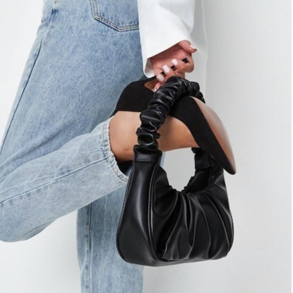 Black shoulder bag